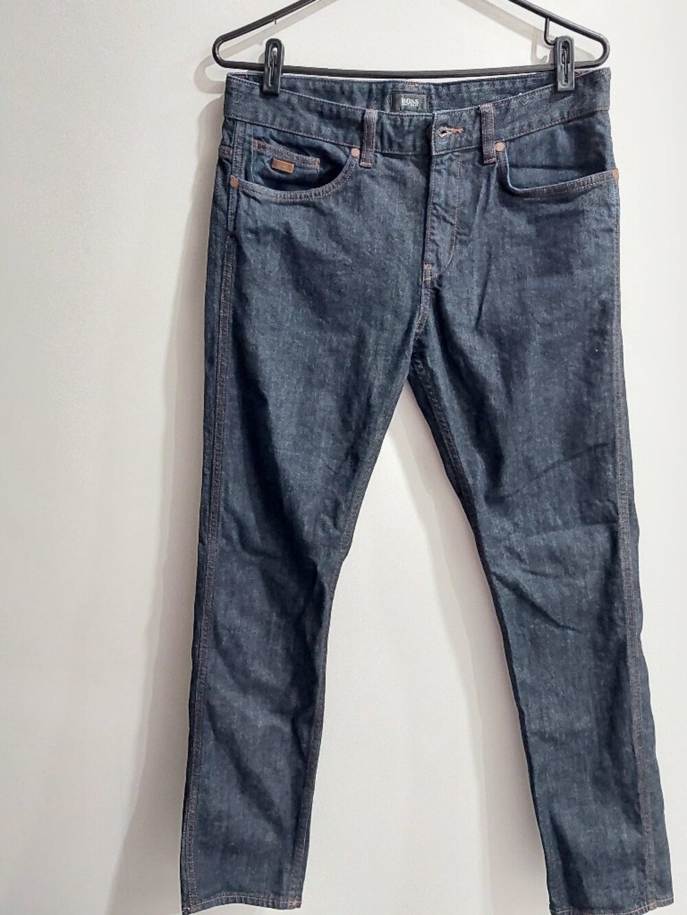 BOSS Men's W32L30 Delaware Slim-fit Jeans Modern Style Premium Denim